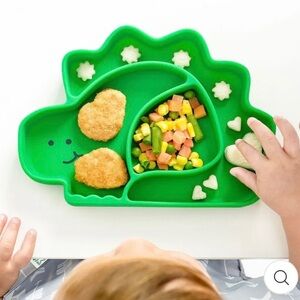 Bumkins‎ grip dish dinosaur suction bowl